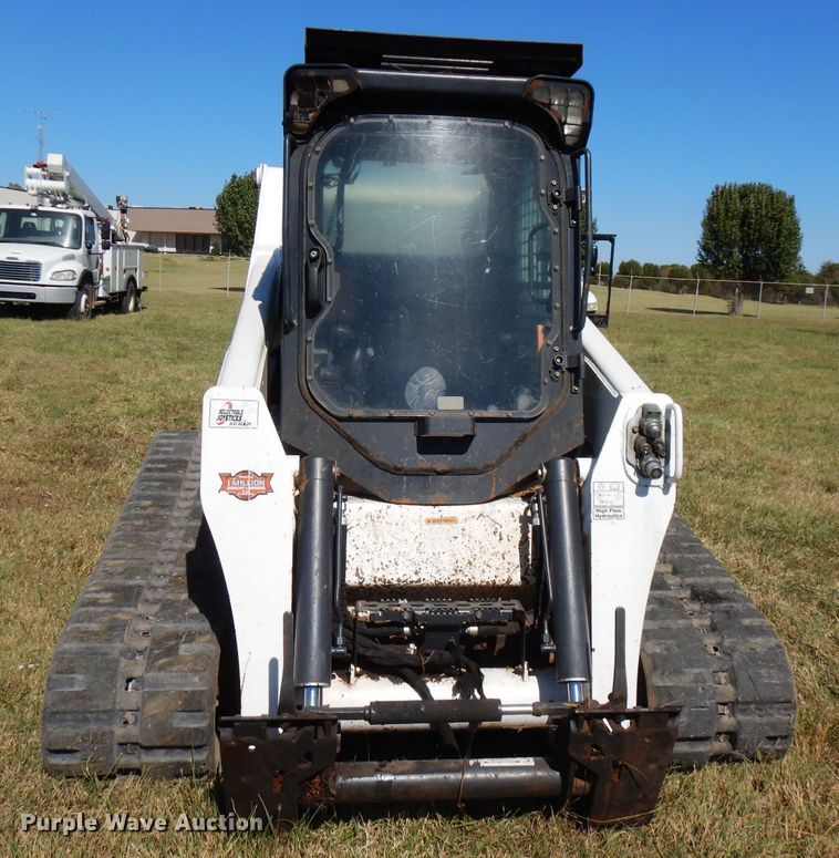 image for item FW9767 2015 Bobcat T870  tracked skid steer loader