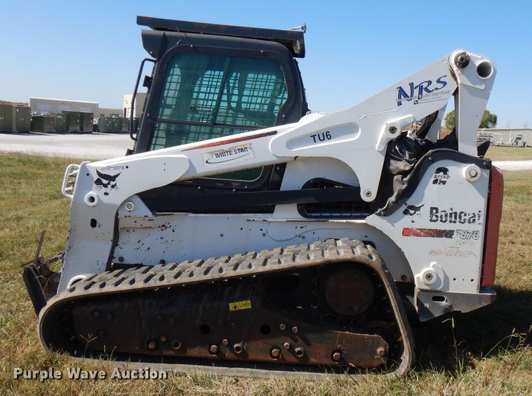 image for item FW9767 2015 Bobcat T870  tracked skid steer loader