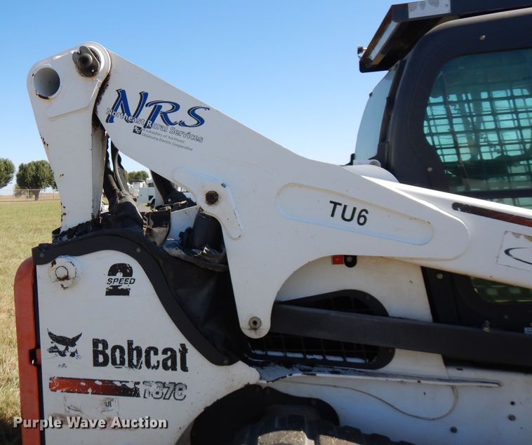 image for item FW9767 2015 Bobcat T870  tracked skid steer loader