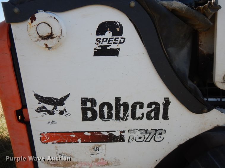 image for item FW9767 2015 Bobcat T870  tracked skid steer loader