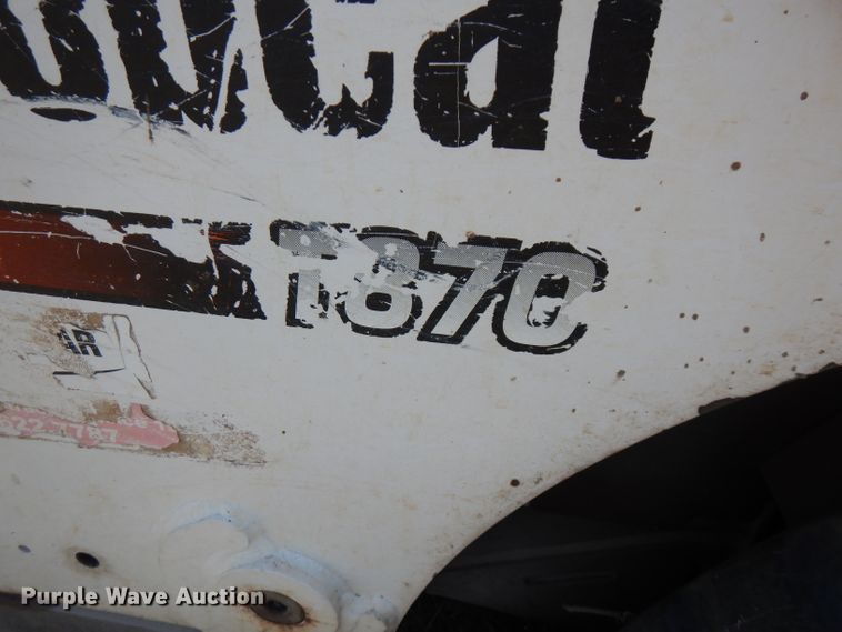 image for item FW9767 2015 Bobcat T870  tracked skid steer loader