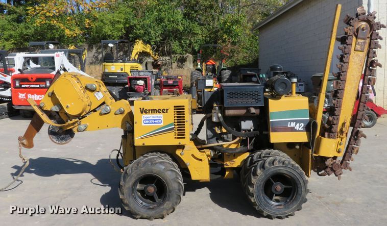 image for item GI9232 2014 Vermeer LM42  cable plow