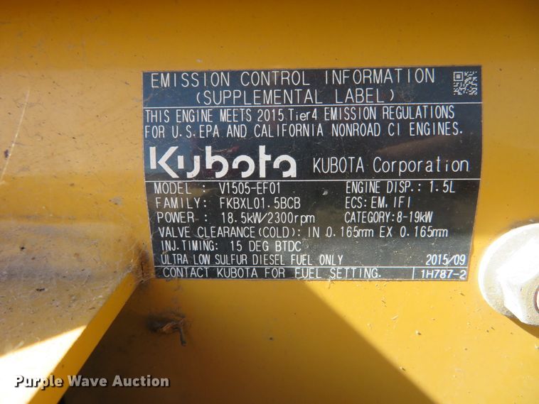 image for item GI9233 2016 Vermeer S725TX  compact utility loader