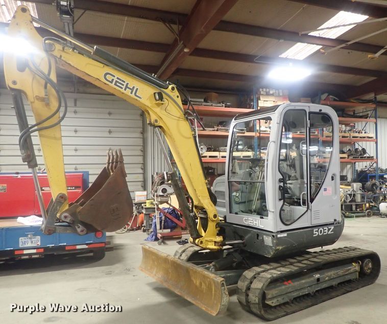 image for item GN9180 2005 Gehl 503Z  mini excavator