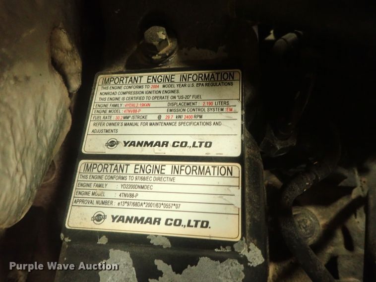 image for item GN9180 2005 Gehl 503Z  mini excavator