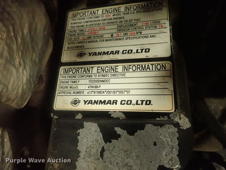 image for item GN9180 2005 Gehl 503Z  mini excavator