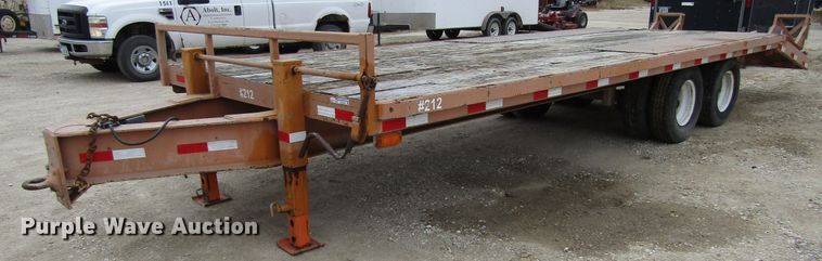 image for item GQ9192 1994 Heritage equipment trailer