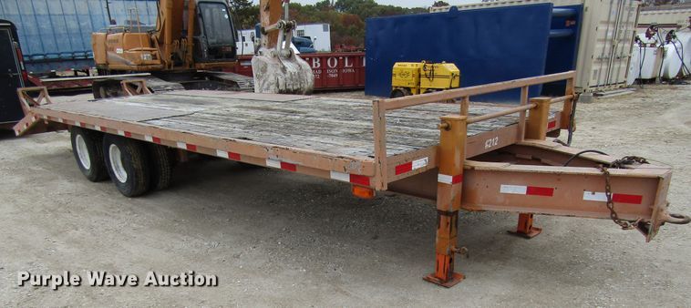 image for item GQ9192 1994 Heritage equipment trailer