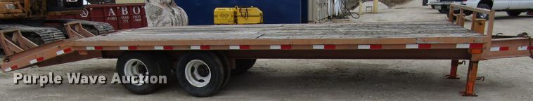 image for item GQ9192 1994 Heritage equipment trailer