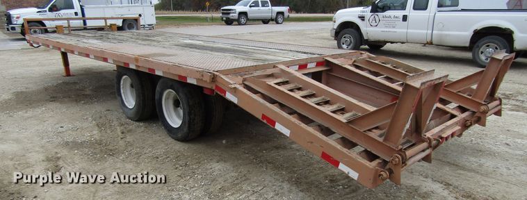 image for item GQ9192 1994 Heritage equipment trailer