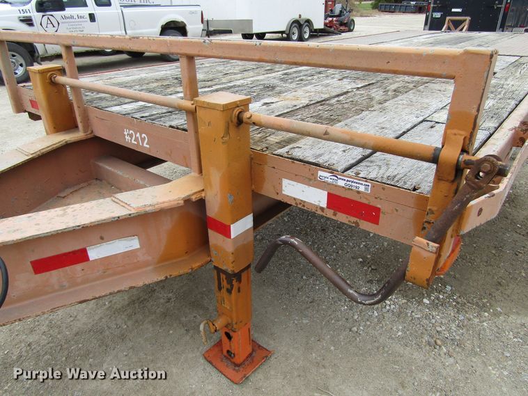 image for item GQ9192 1994 Heritage equipment trailer