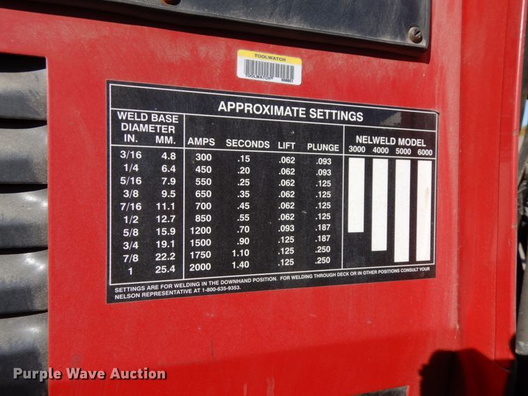 image for item GQ9801 Nelson Nelweld 4000 stud welder