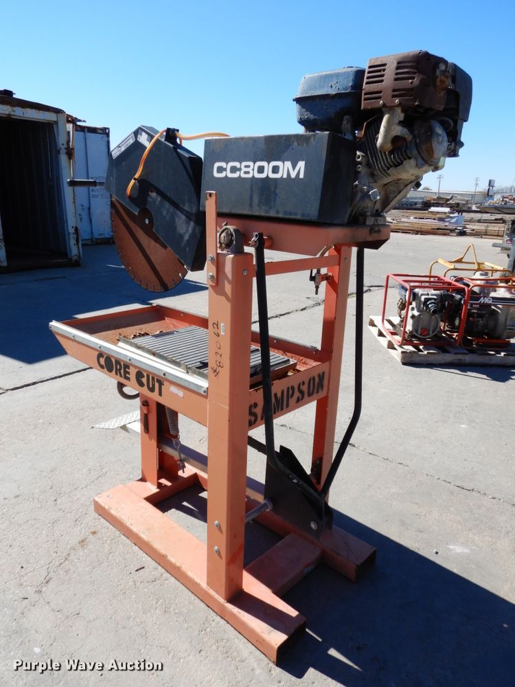 image for item GQ9813 Core Cut CC800M masonry saw