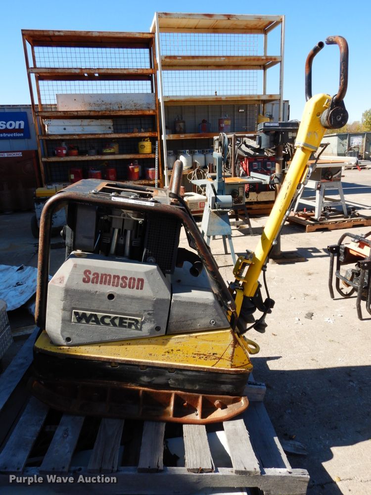 image for item GQ9816 Wacker plate compactor