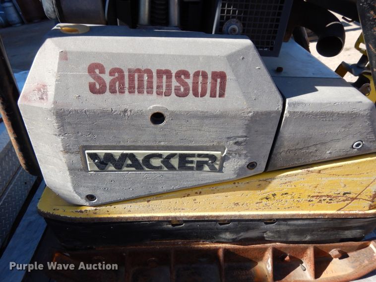 image for item GQ9816 Wacker plate compactor