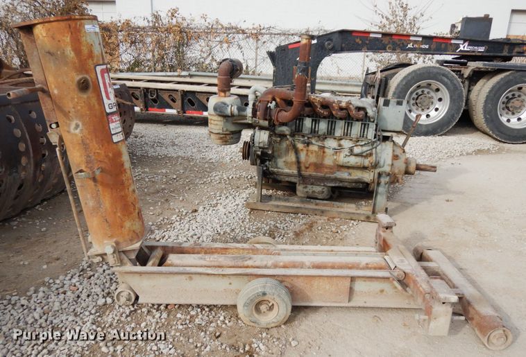 image for item GQ9860 Gray TSJ55 pneumatic jack