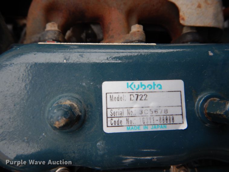 image for item GR9965 2003 Bobcat 316  mini excavator