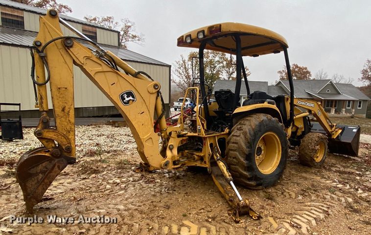 image for item HA9665 John Deere 110  backhoe