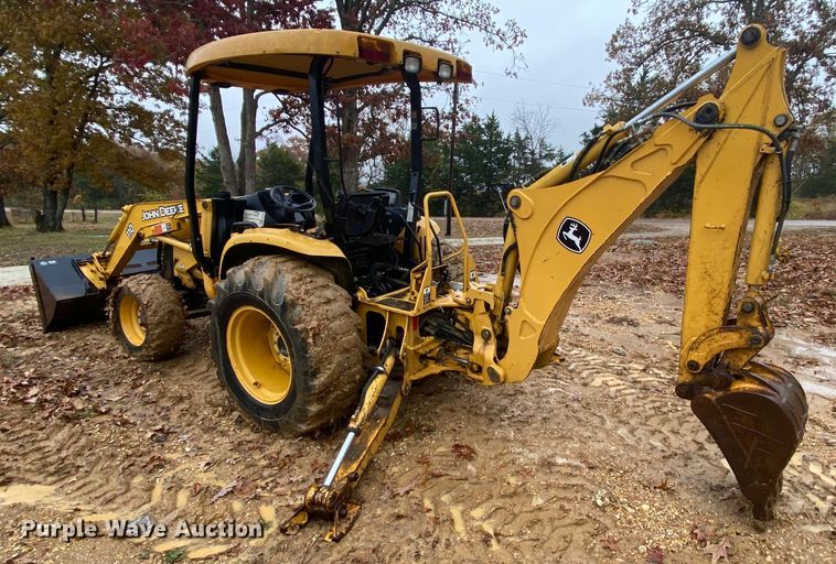 image for item HA9665 John Deere 110  backhoe