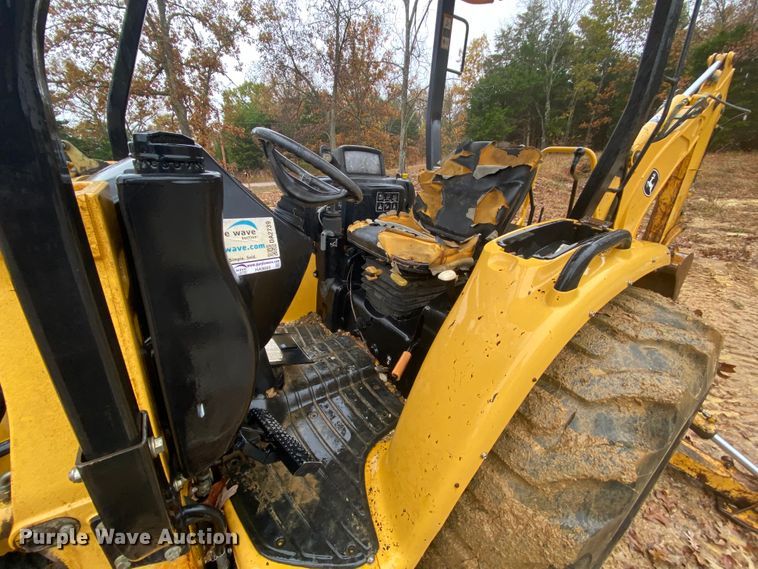 image for item HA9665 John Deere 110  backhoe