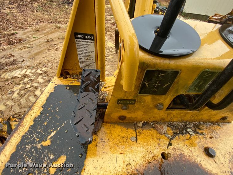 image for item HA9665 John Deere 110  backhoe