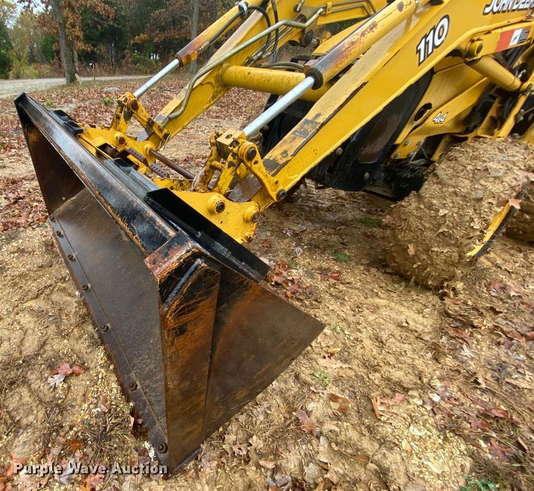 image for item HA9665 John Deere 110  backhoe