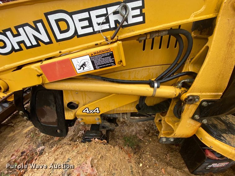 image for item HA9665 John Deere 110  backhoe