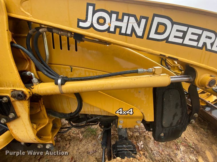 image for item HA9665 John Deere 110  backhoe