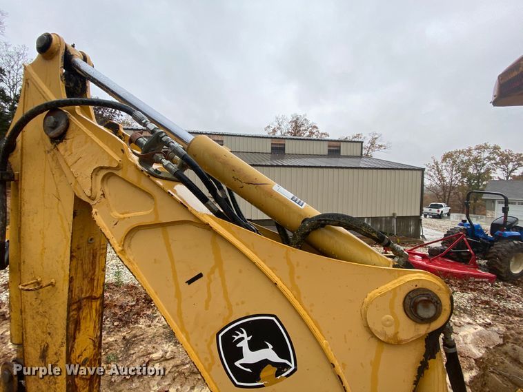 image for item HA9665 John Deere 110  backhoe