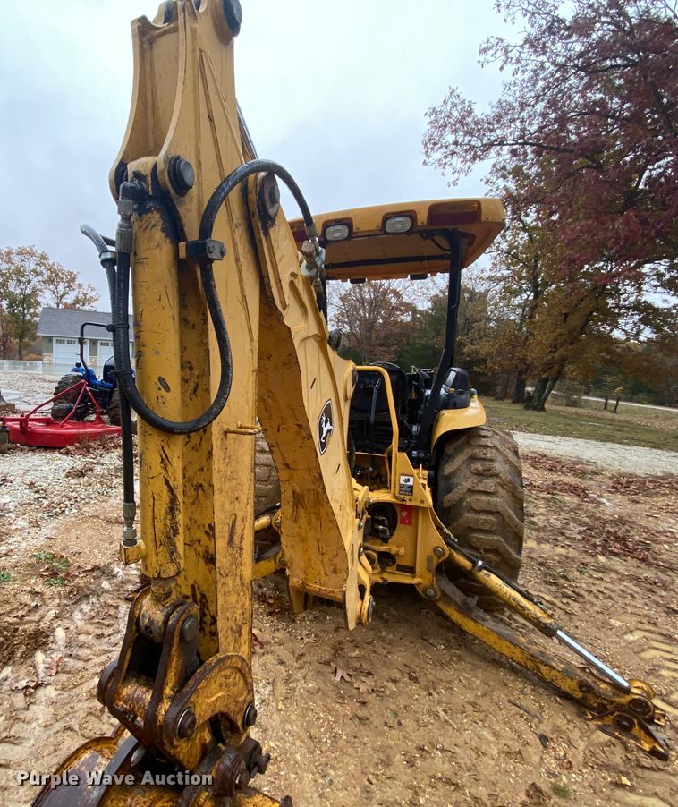 image for item HA9665 John Deere 110  backhoe