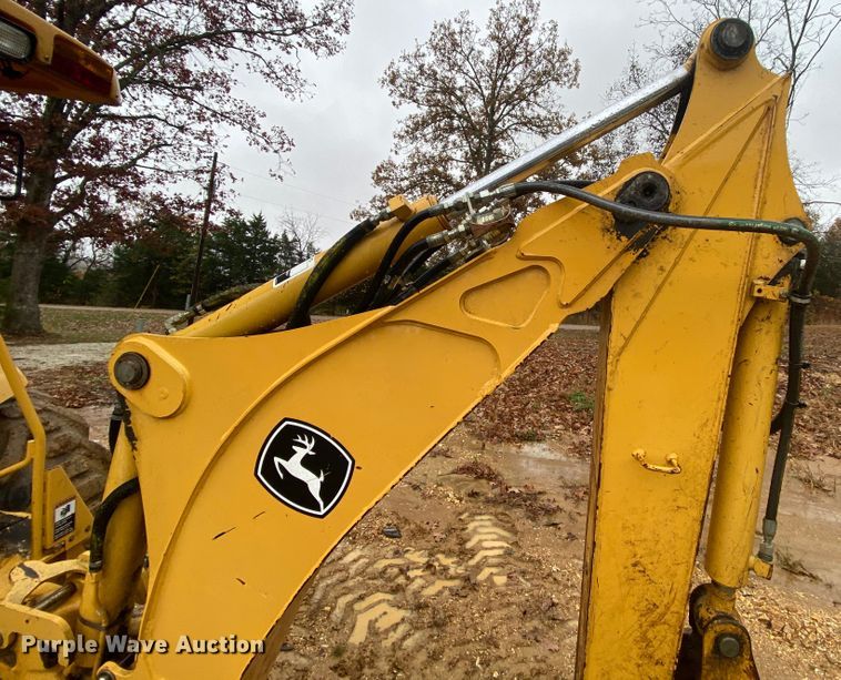 image for item HA9665 John Deere 110  backhoe