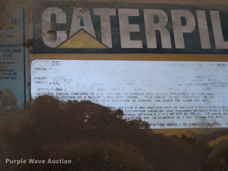 image for item HJ9308 1998 Chevrolet C7500  digger derrick truck