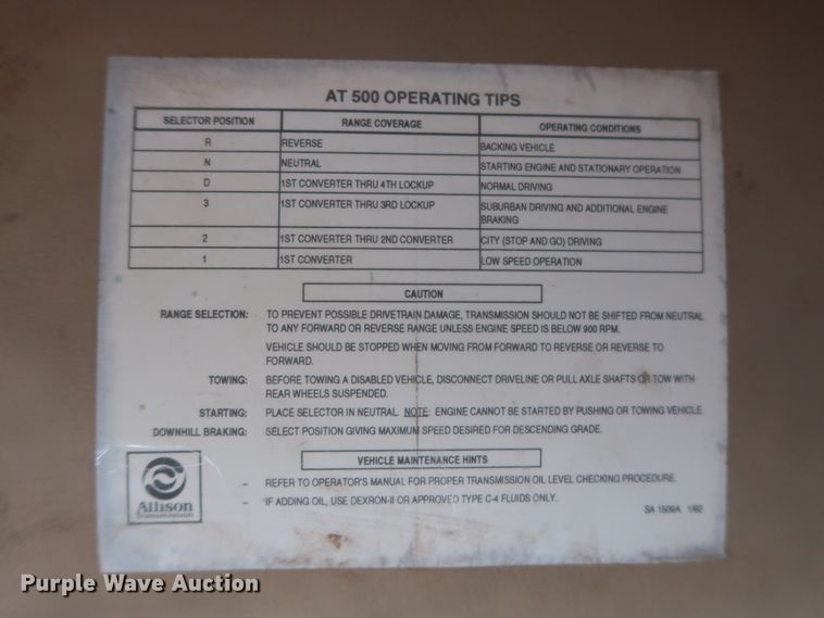 image for item HJ9309 1992 International 4700  bucket truck