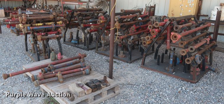 image for item HK9563 (75) 2" diameter flow iron pipes