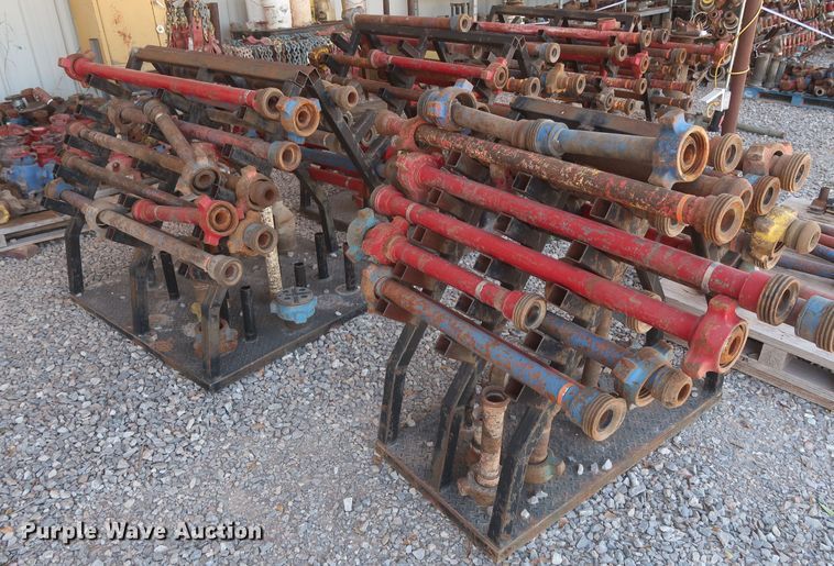 image for item HK9563 (75) 2" diameter flow iron pipes