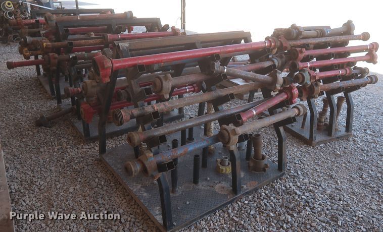 image for item HK9563 (75) 2" diameter flow iron pipes