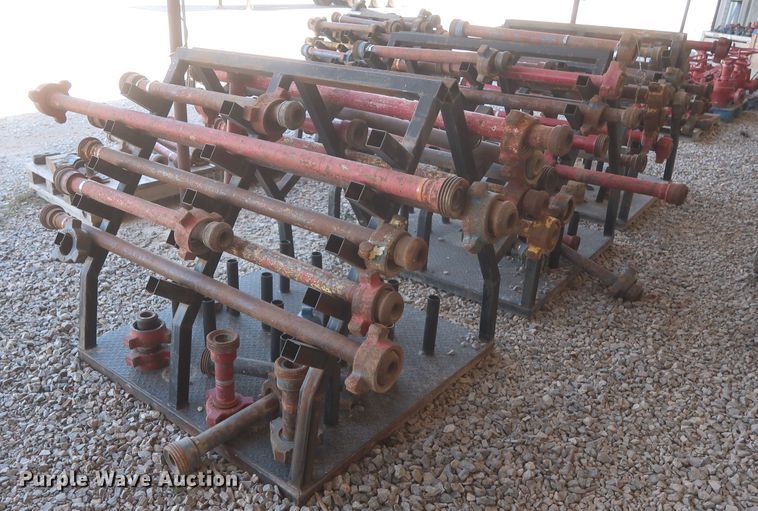 image for item HK9563 (75) 2" diameter flow iron pipes