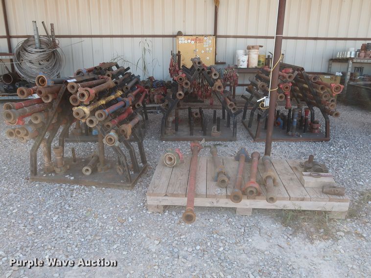 image for item HK9563 (75) 2" diameter flow iron pipes