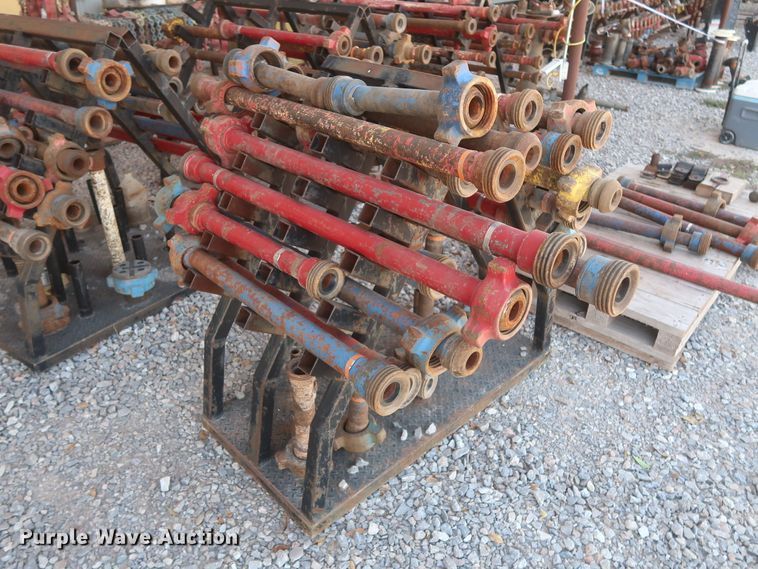 image for item HK9563 (75) 2" diameter flow iron pipes