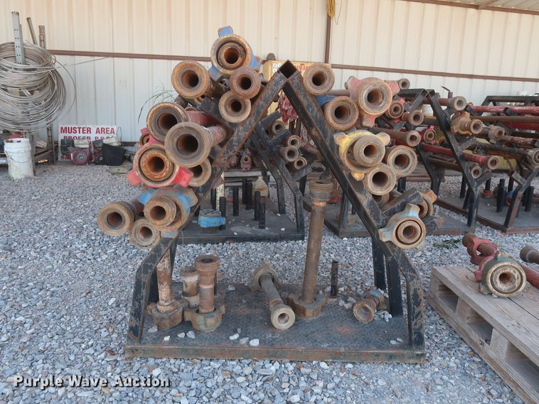 image for item HK9563 (75) 2" diameter flow iron pipes