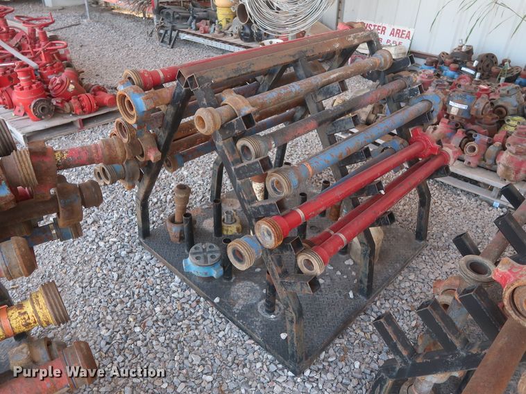 image for item HK9563 (75) 2" diameter flow iron pipes