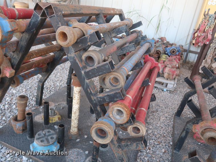 image for item HK9563 (75) 2" diameter flow iron pipes