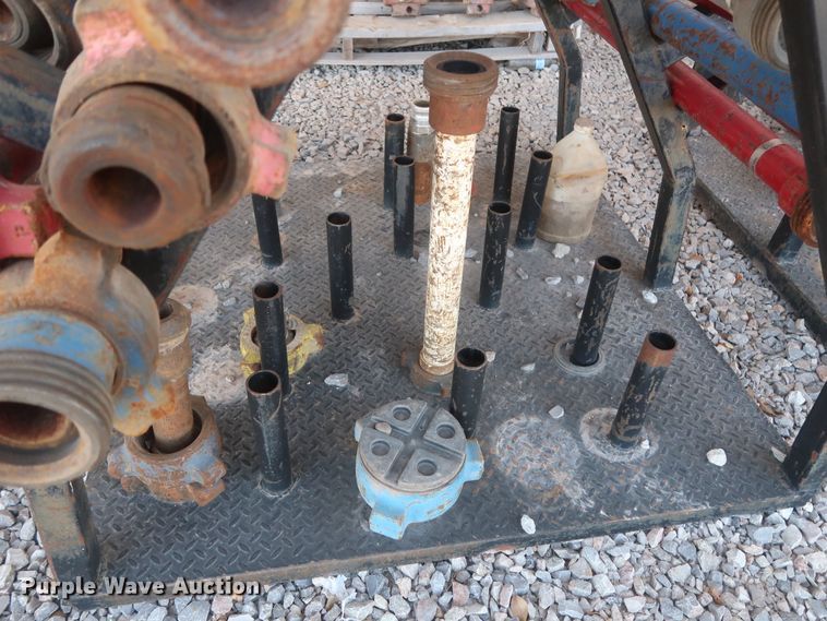 image for item HK9563 (75) 2" diameter flow iron pipes