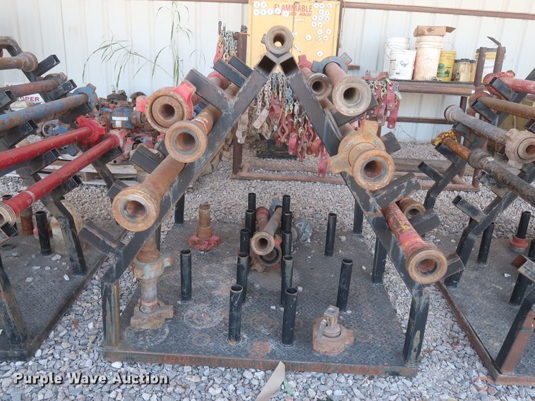 image for item HK9563 (75) 2" diameter flow iron pipes