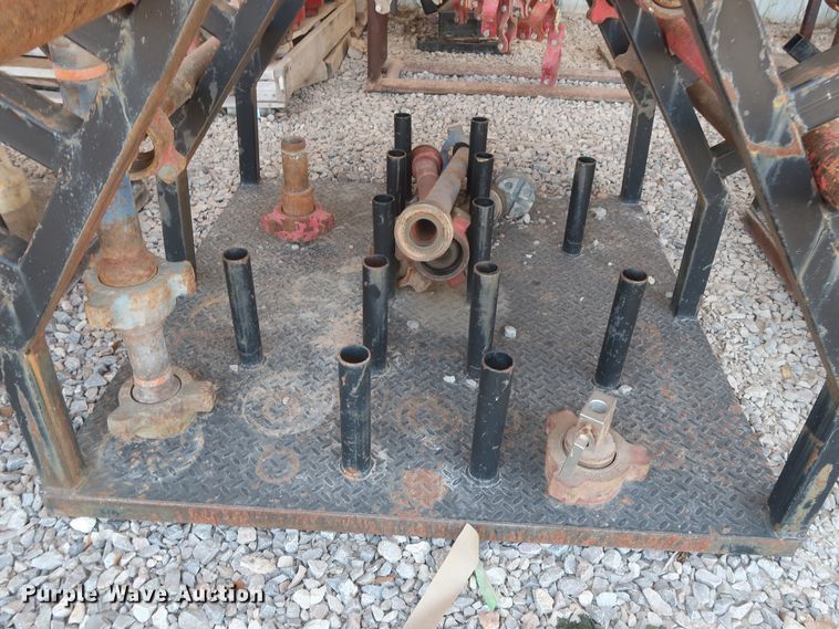 image for item HK9563 (75) 2" diameter flow iron pipes