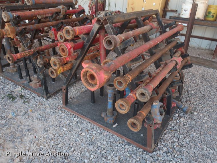 image for item HK9563 (75) 2" diameter flow iron pipes