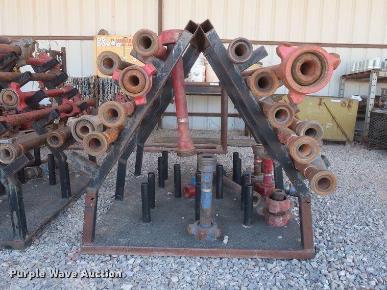 image for item HK9563 (75) 2" diameter flow iron pipes