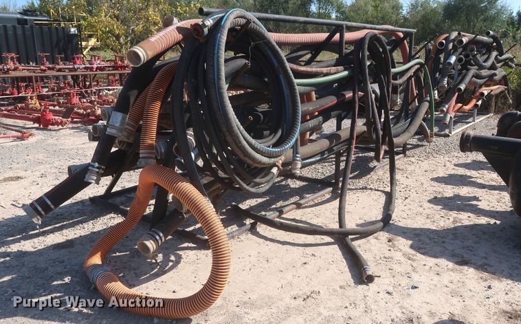 image for item HK9582 (2) racks of pipe hoses