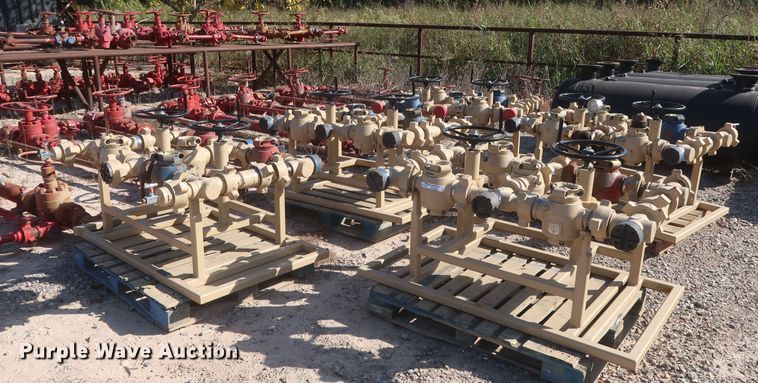 image for item HK9584 (5) five-valve pipe manifold systems