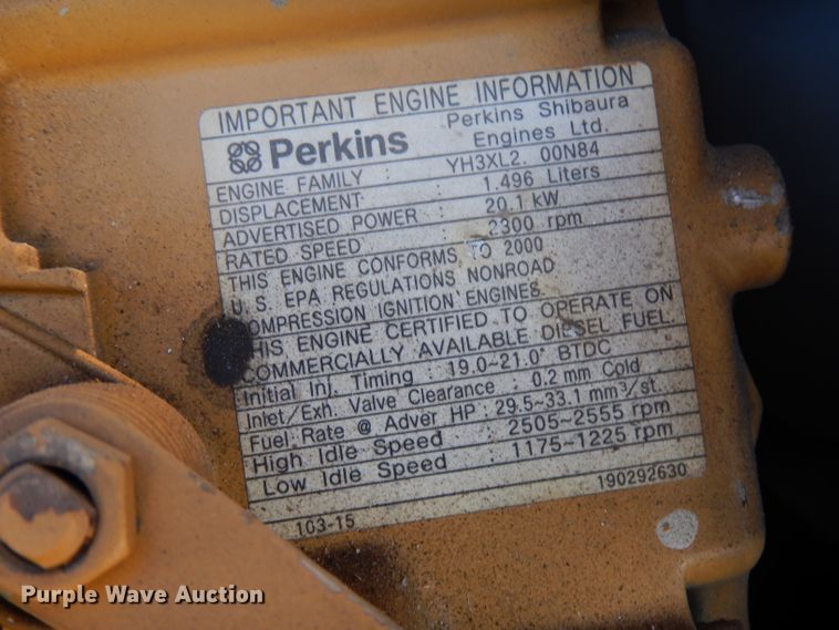 image for item HN9395 2002 Caterpillar 303.5  mini excavator